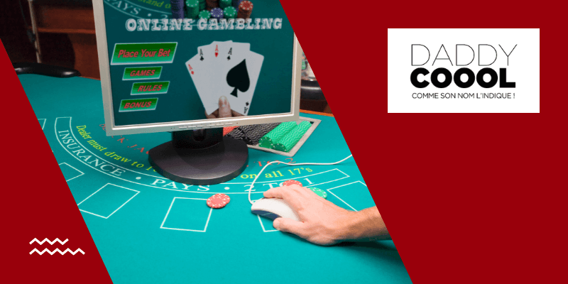 Blackjack Table, Chips and Online Gambling